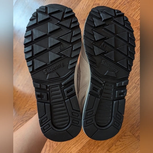 Saucony Shadow 6000 (white + grey) - UNISEX 6M/7.5W - Picture 9 of 10